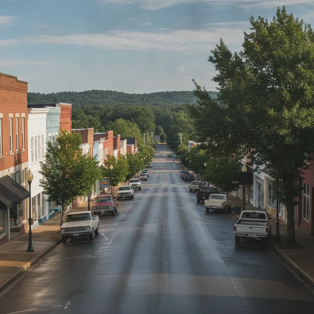 View of Roanoke, AL