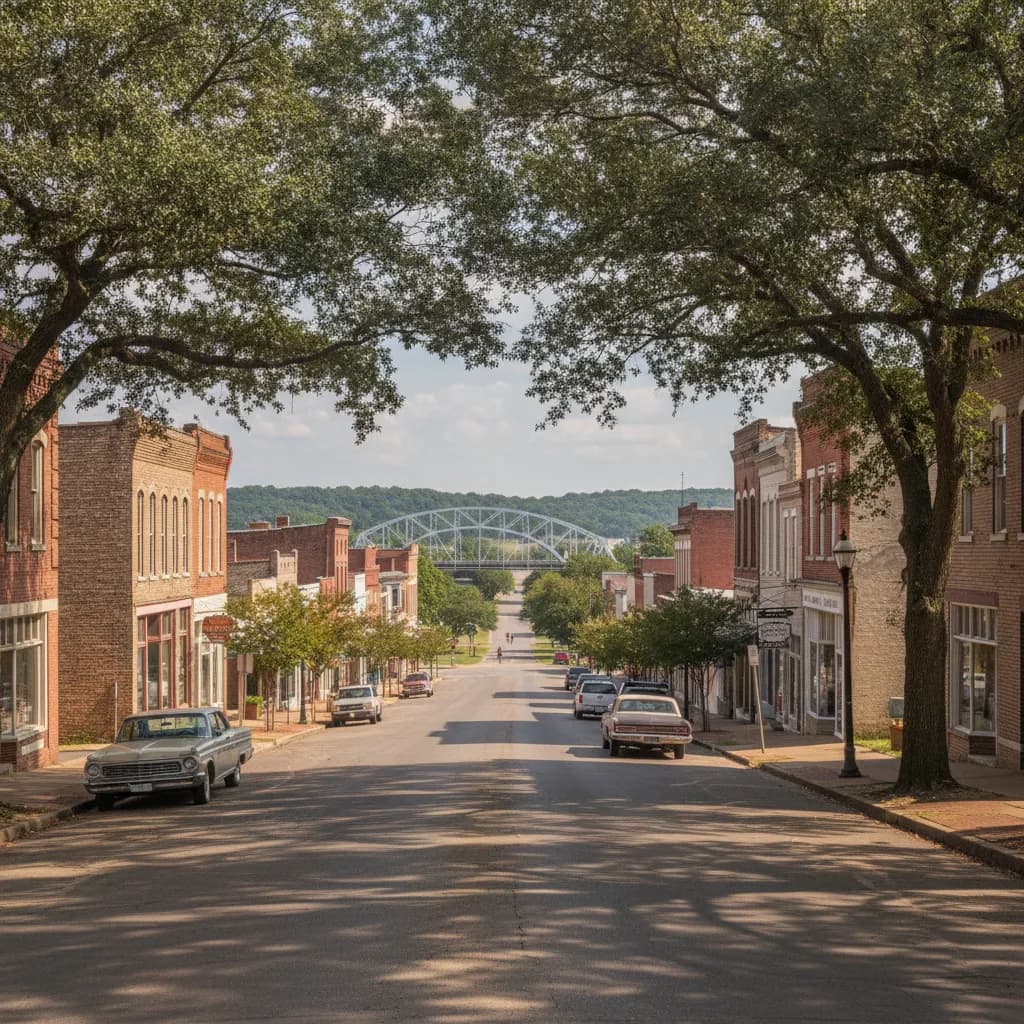 View of Selma, AL