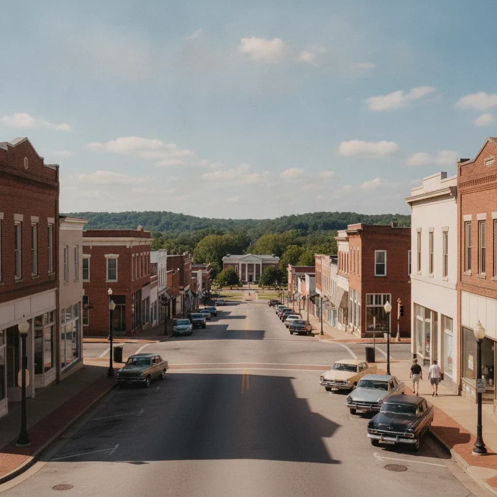View of Sheffield, AL