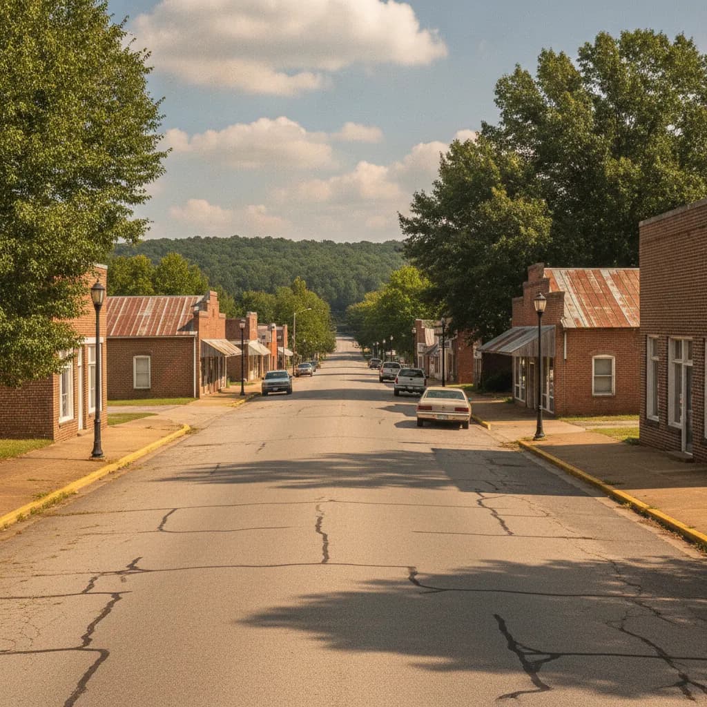 View of Smiths Station, AL