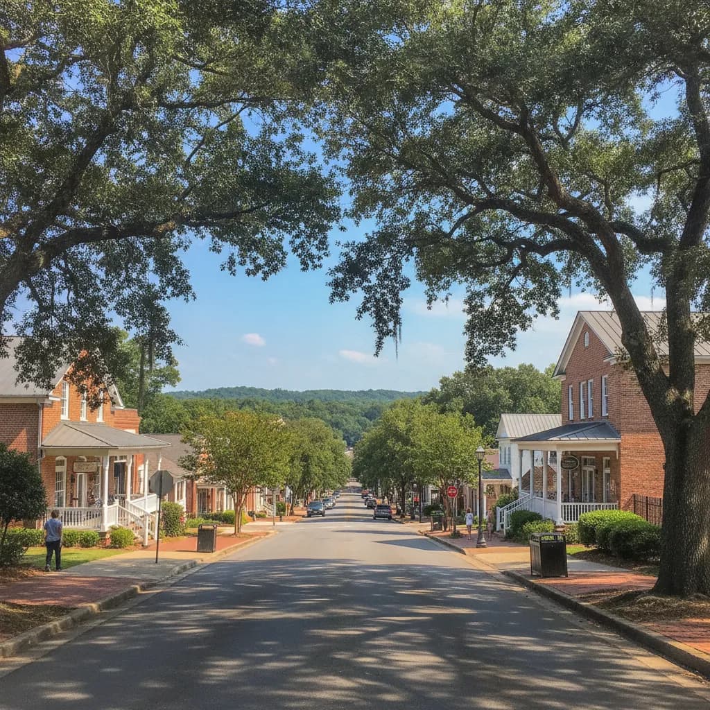 View of Spanish Fort, AL