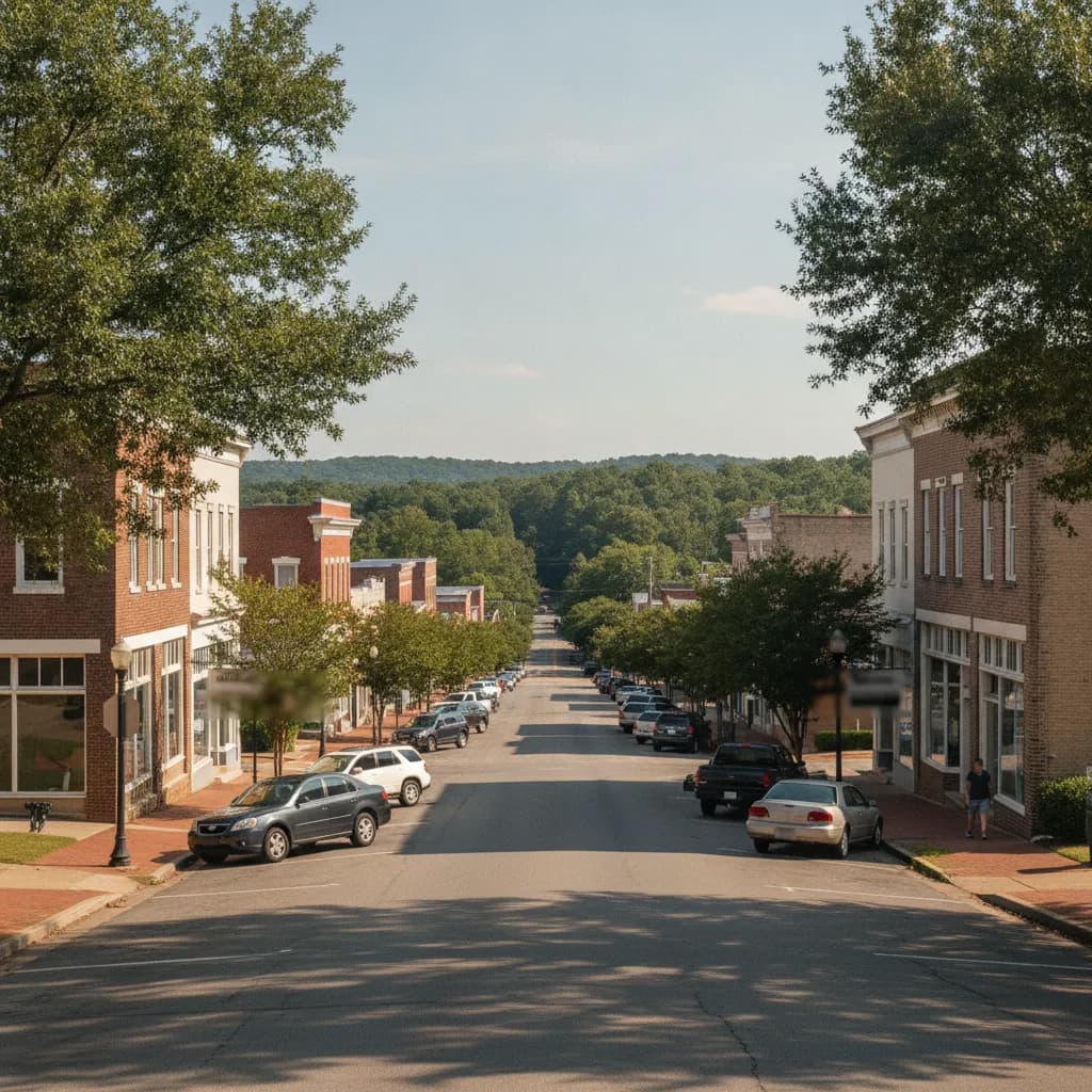 View of Thomasville, AL