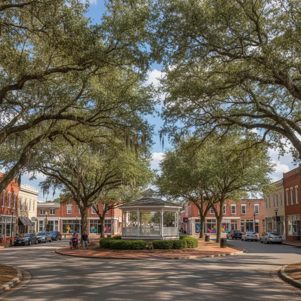 View of Troy, AL