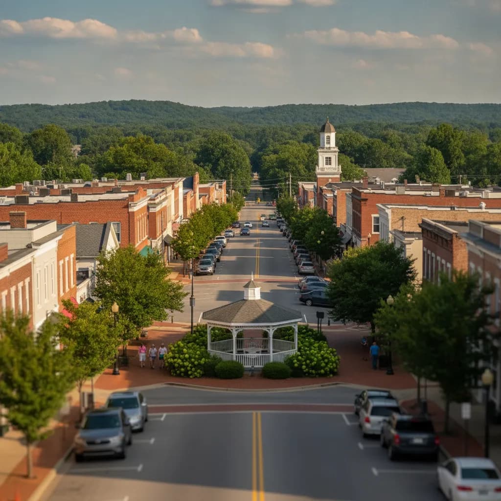View of Trussville, AL
