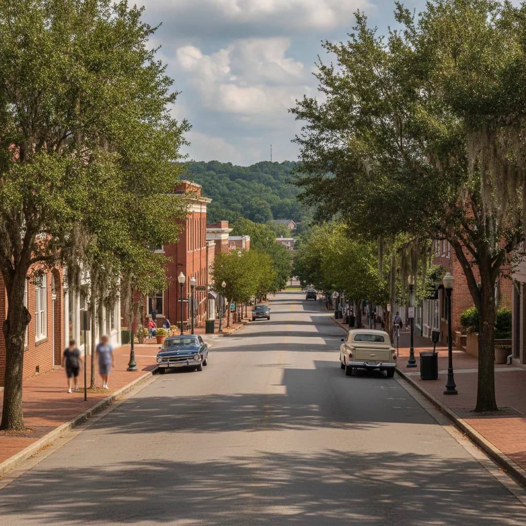 View of Tuscaloosa, AL