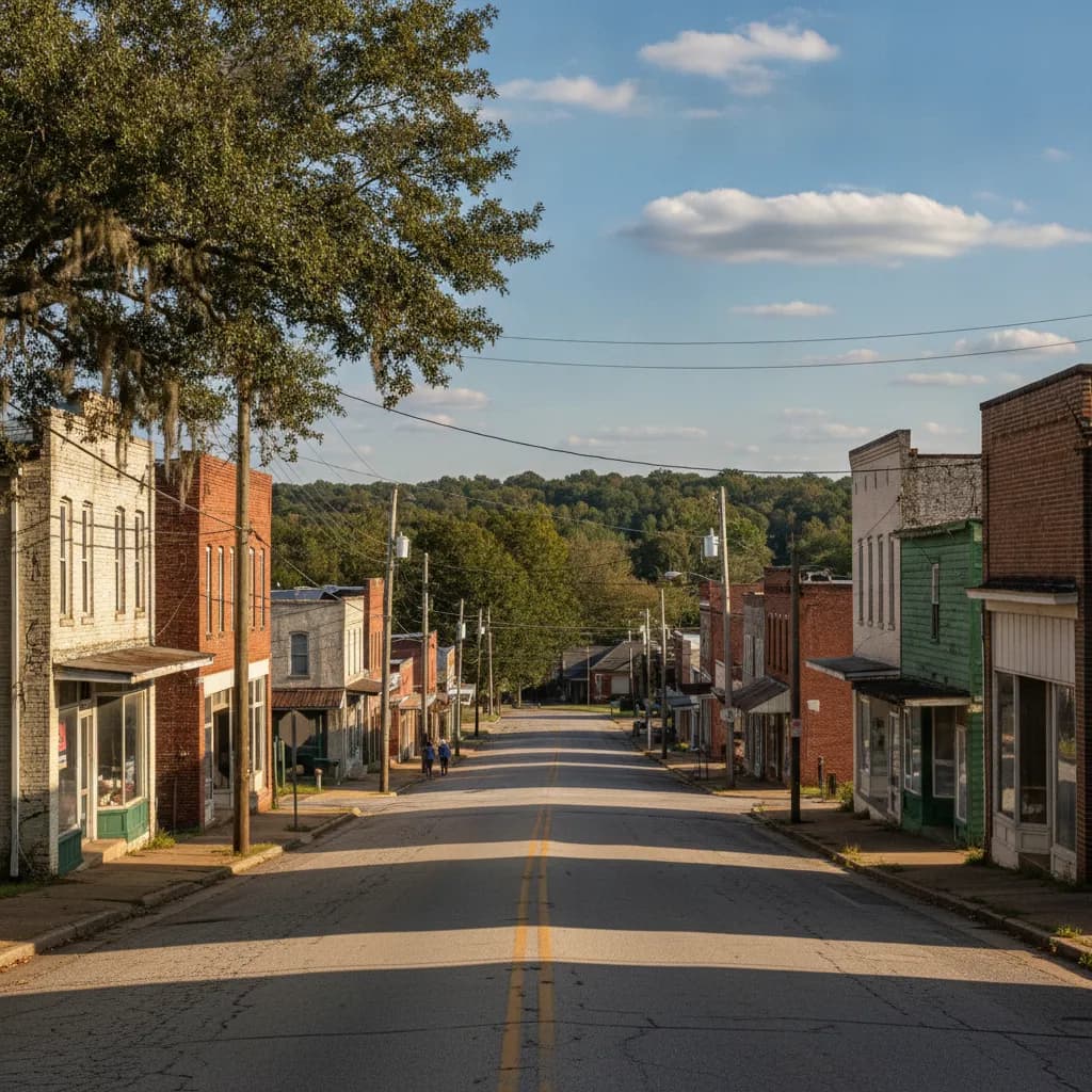 View of West End-Cobb Town, AL