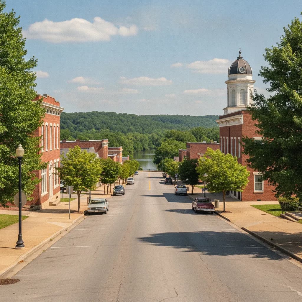 View of Arkadelphia, AR