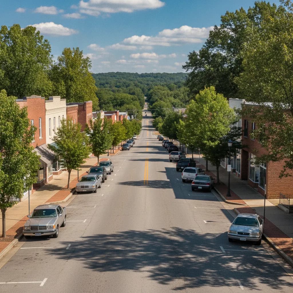 View of Ashdown, AR