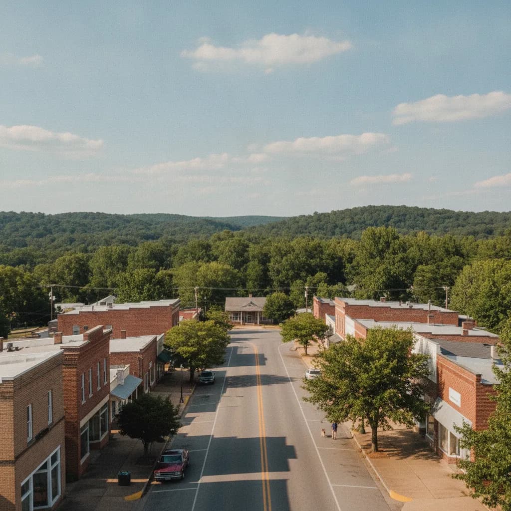 View of Austin, AR