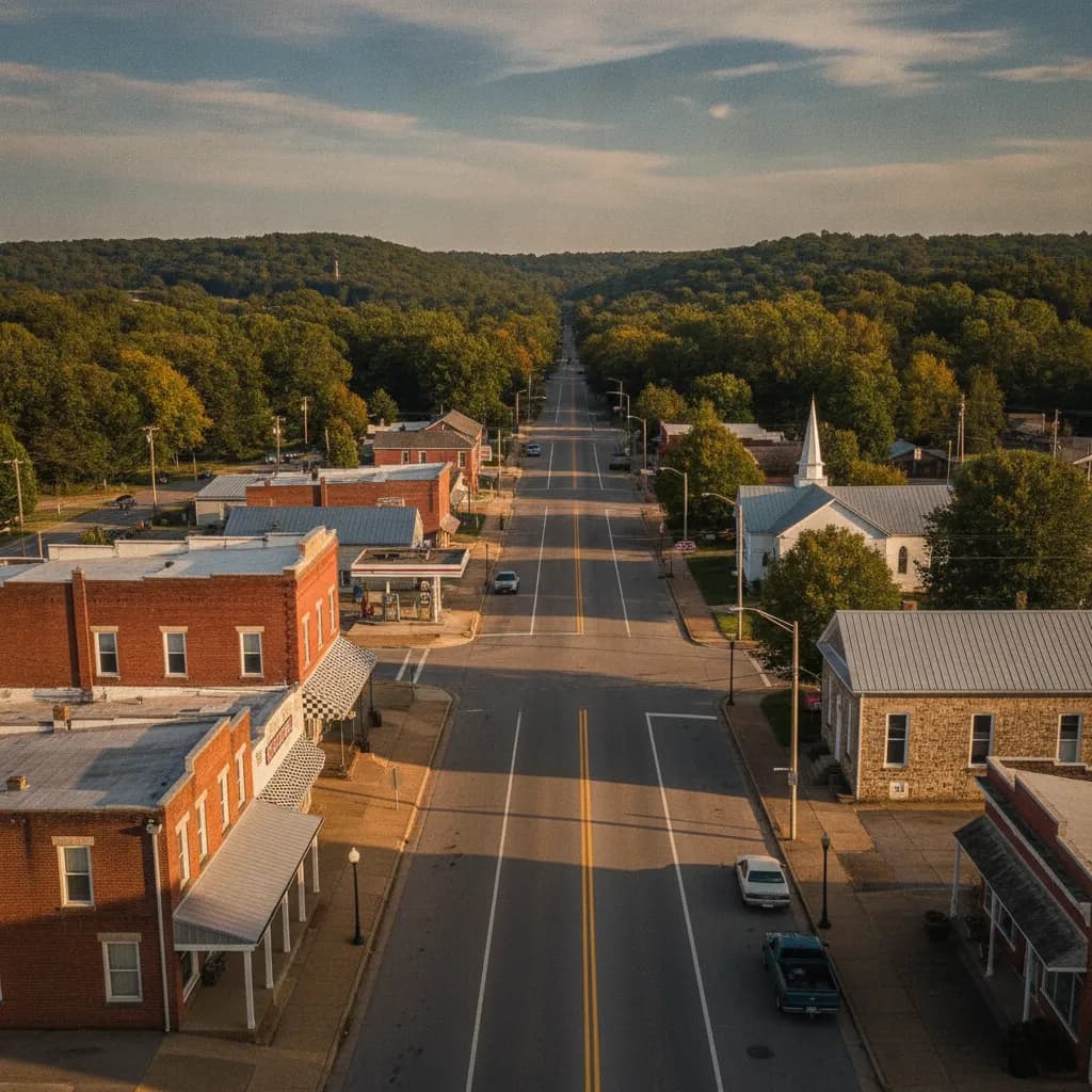 View of Barling, AR