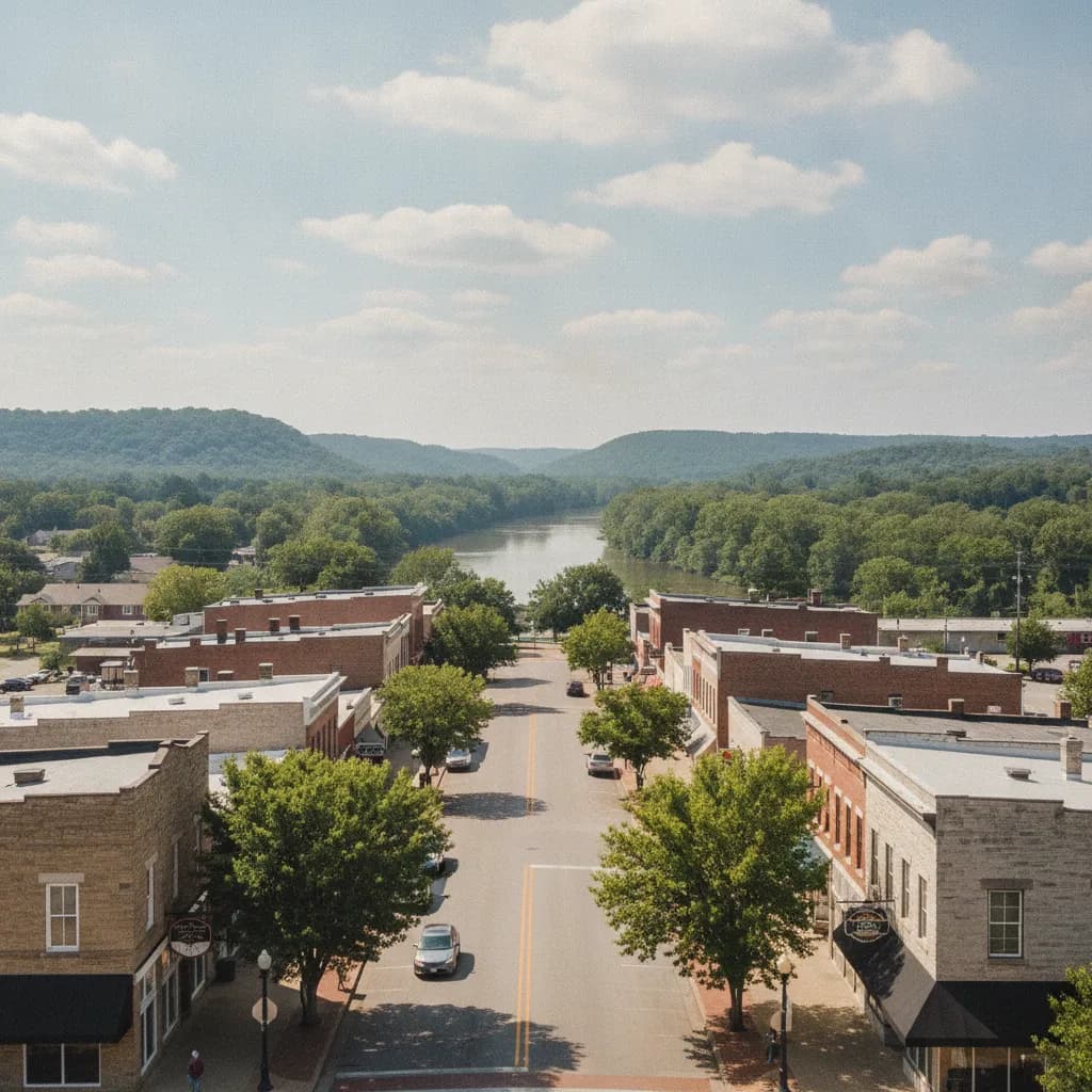 View of Batesville, AR