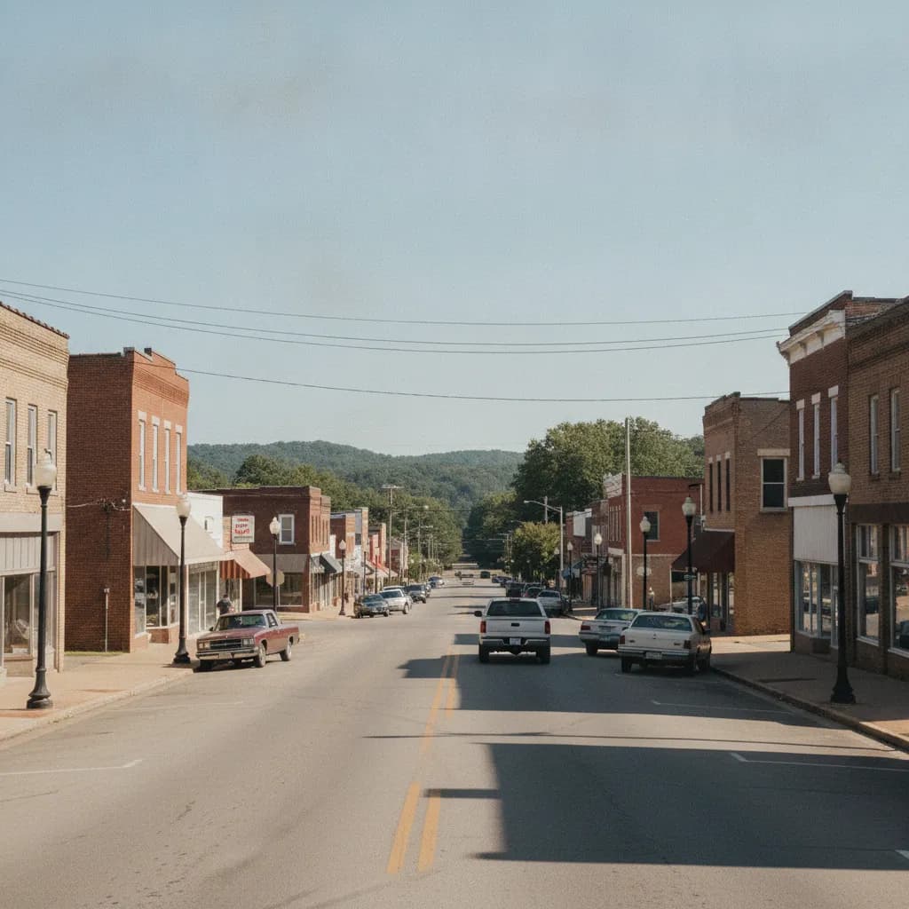 View of Beebe, AR