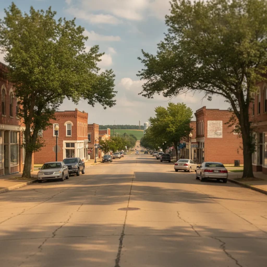 View of Blytheville, AR