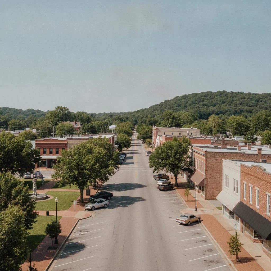 View of Bryant, AR