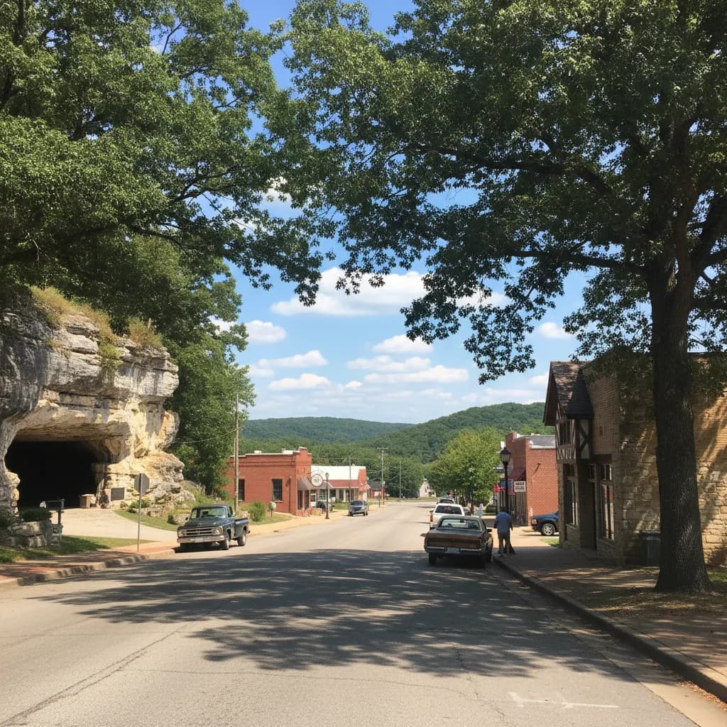 View of Cave Springs, AR