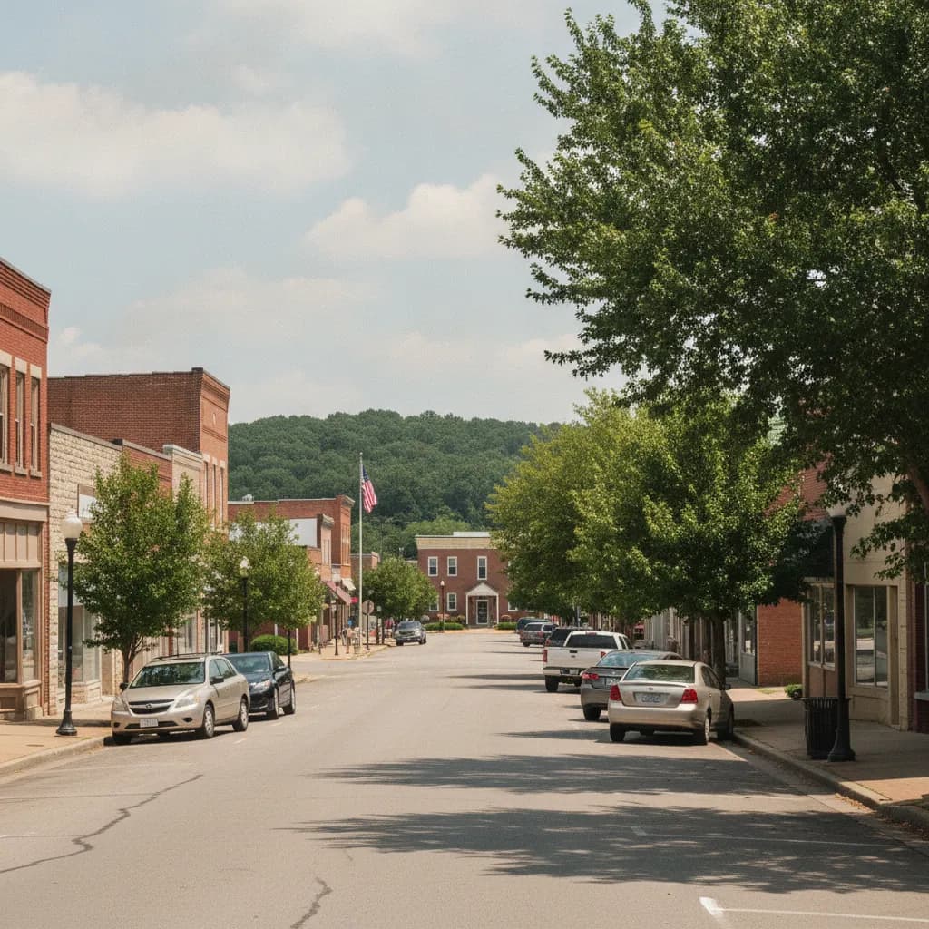 View of Centerton, AR