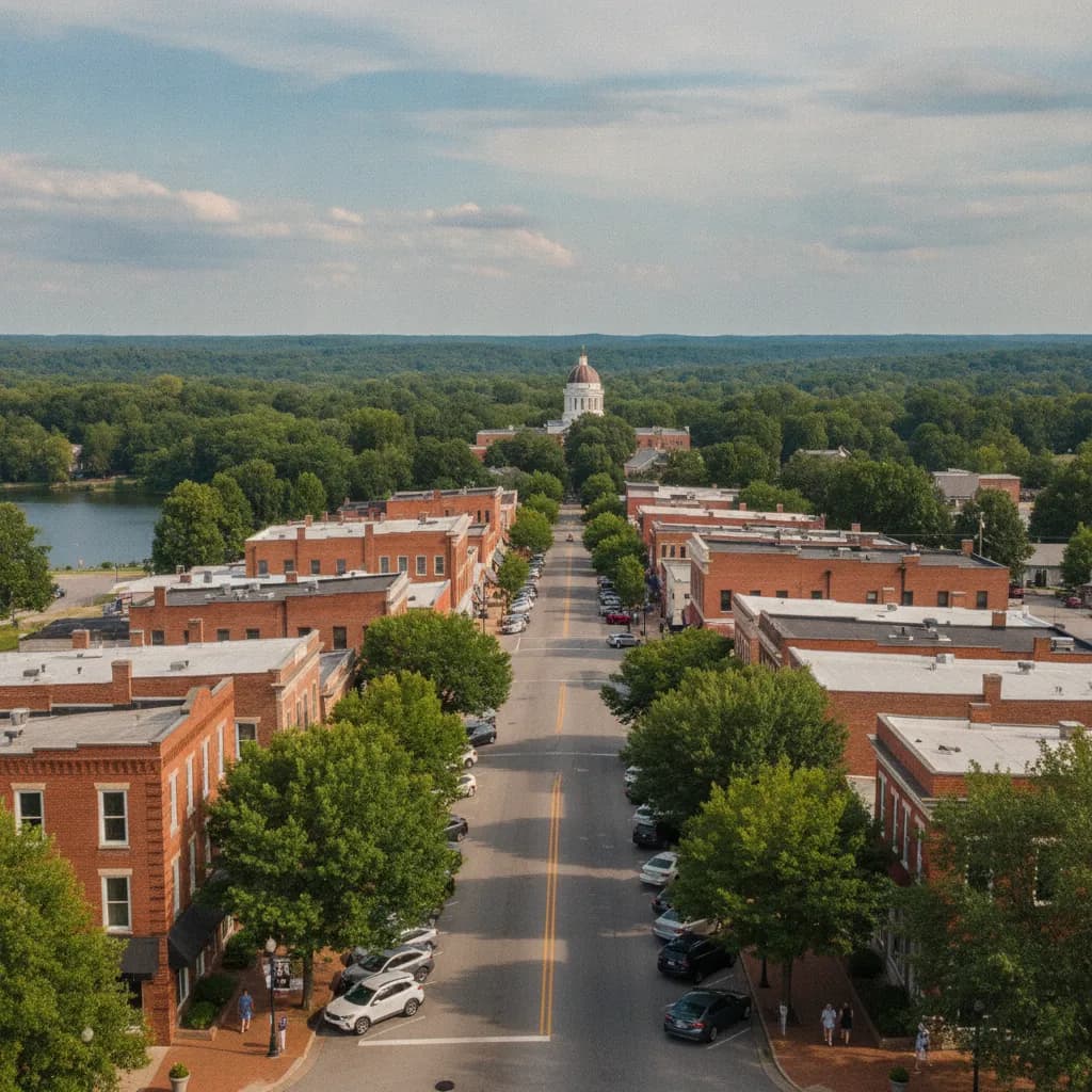 View of Conway, AR