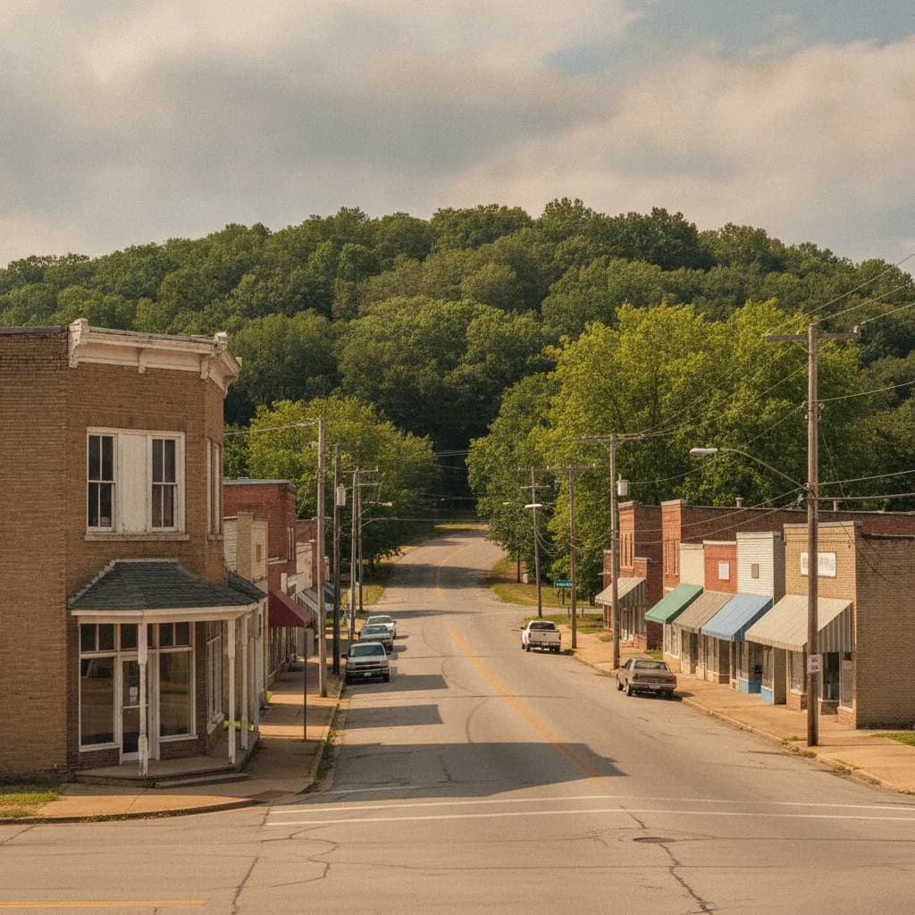View of Gentry, AR