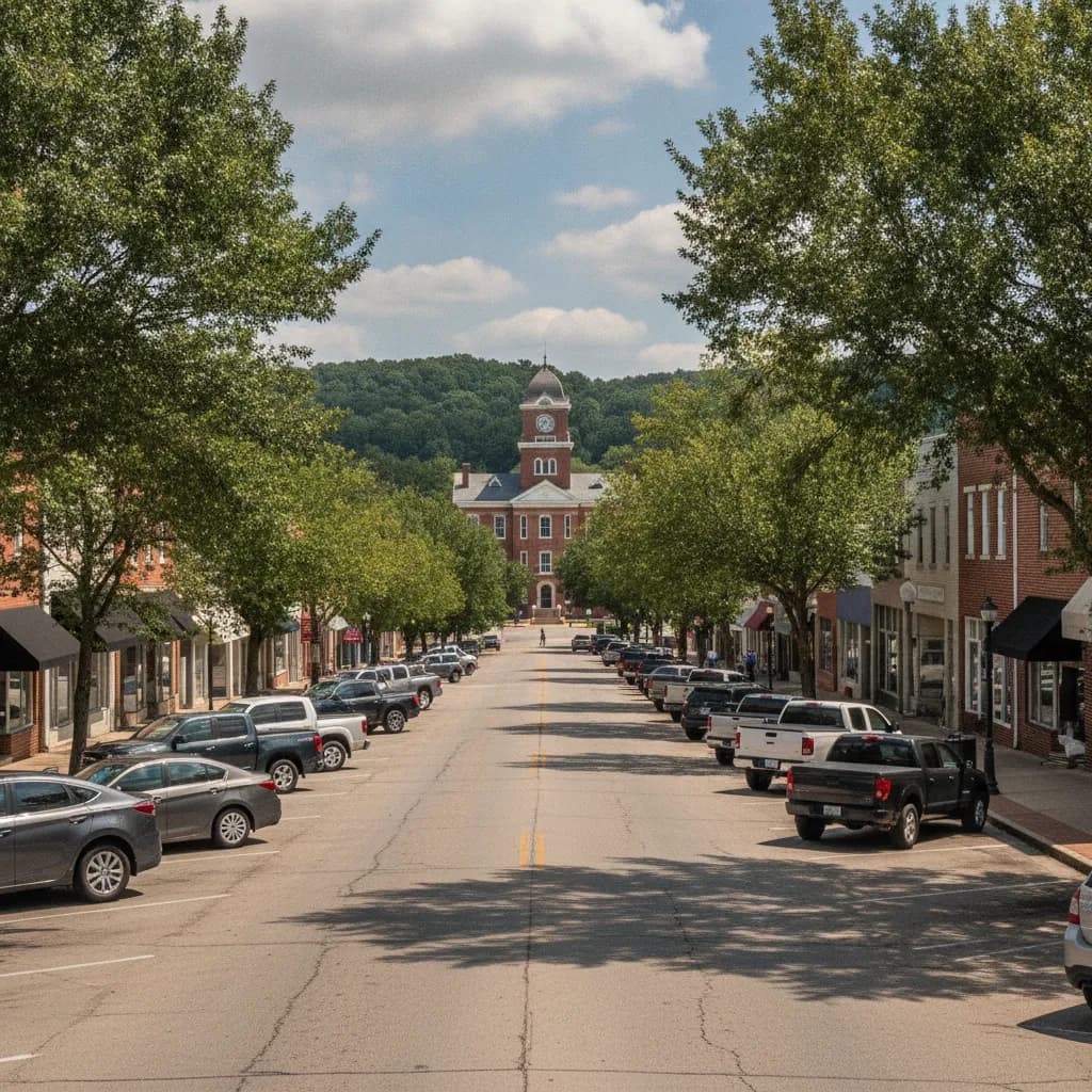 View of Greenwood, AR