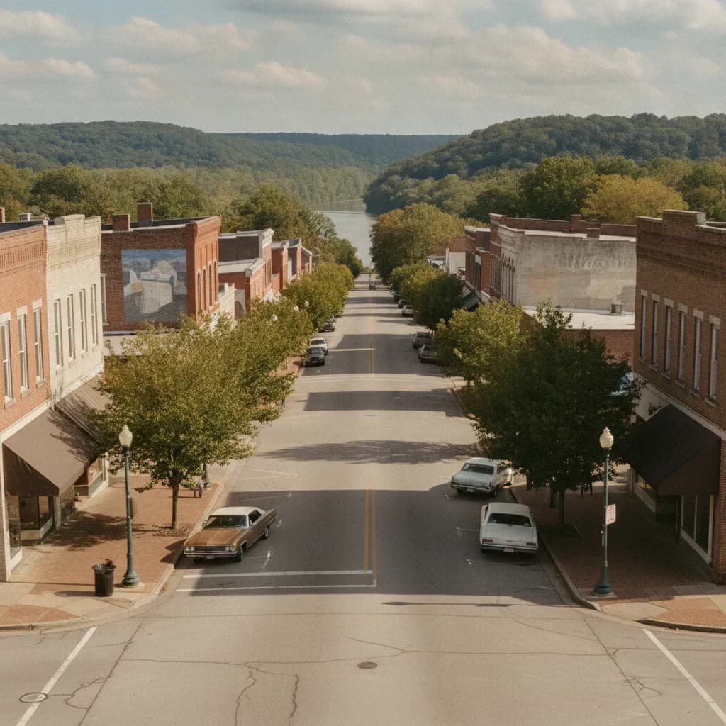 View of Helena-West Helena, AR
