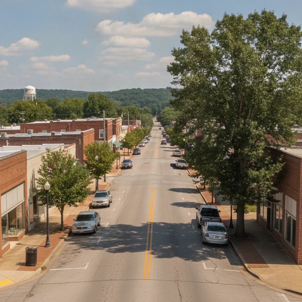 View of Jacksonville, AR