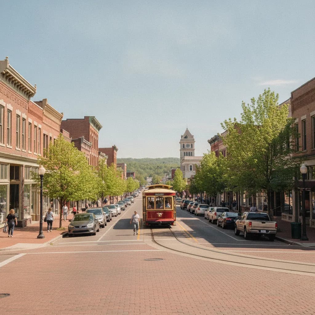 View of Jonesboro, AR