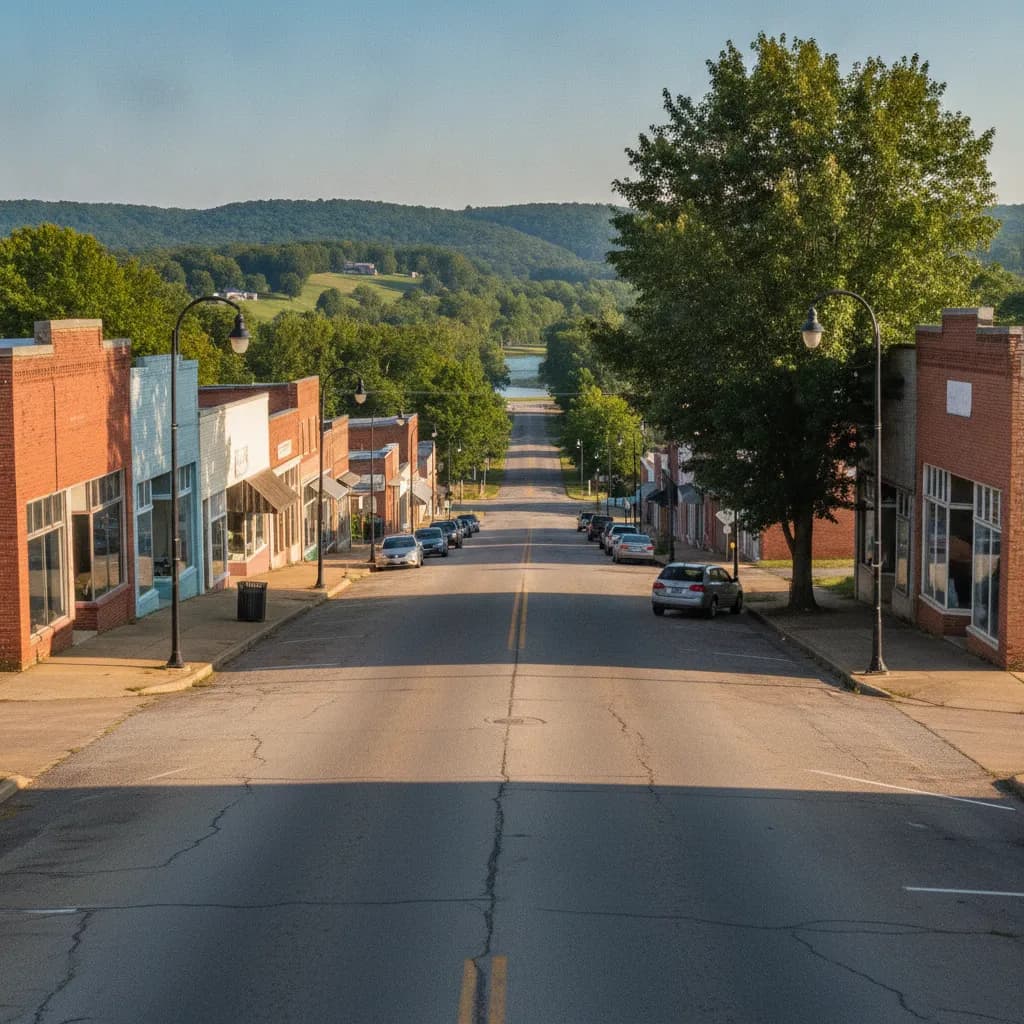 View of Landmark, AR