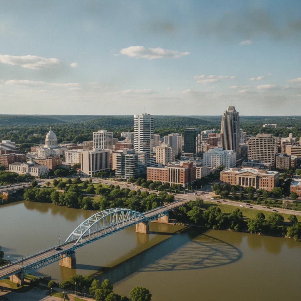 View of Little Rock, AR