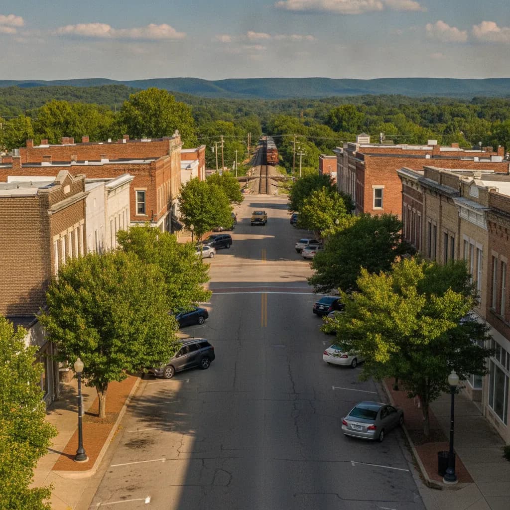 View of Malvern, AR