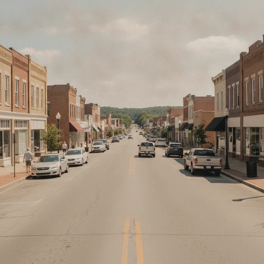 View of Marion, AR