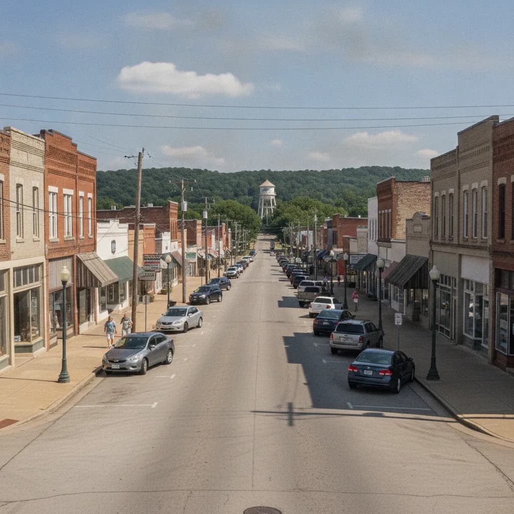 View of Nashville, AR