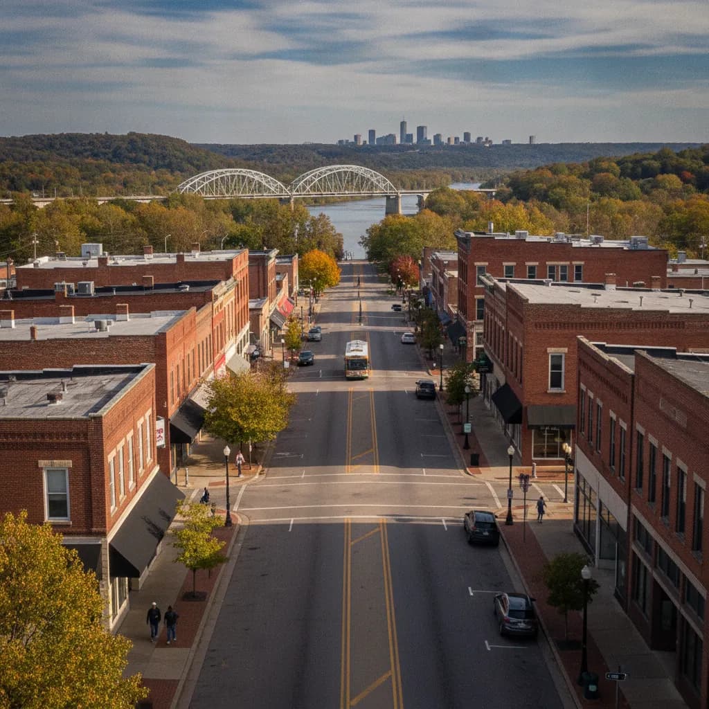 View of North Little Rock, AR