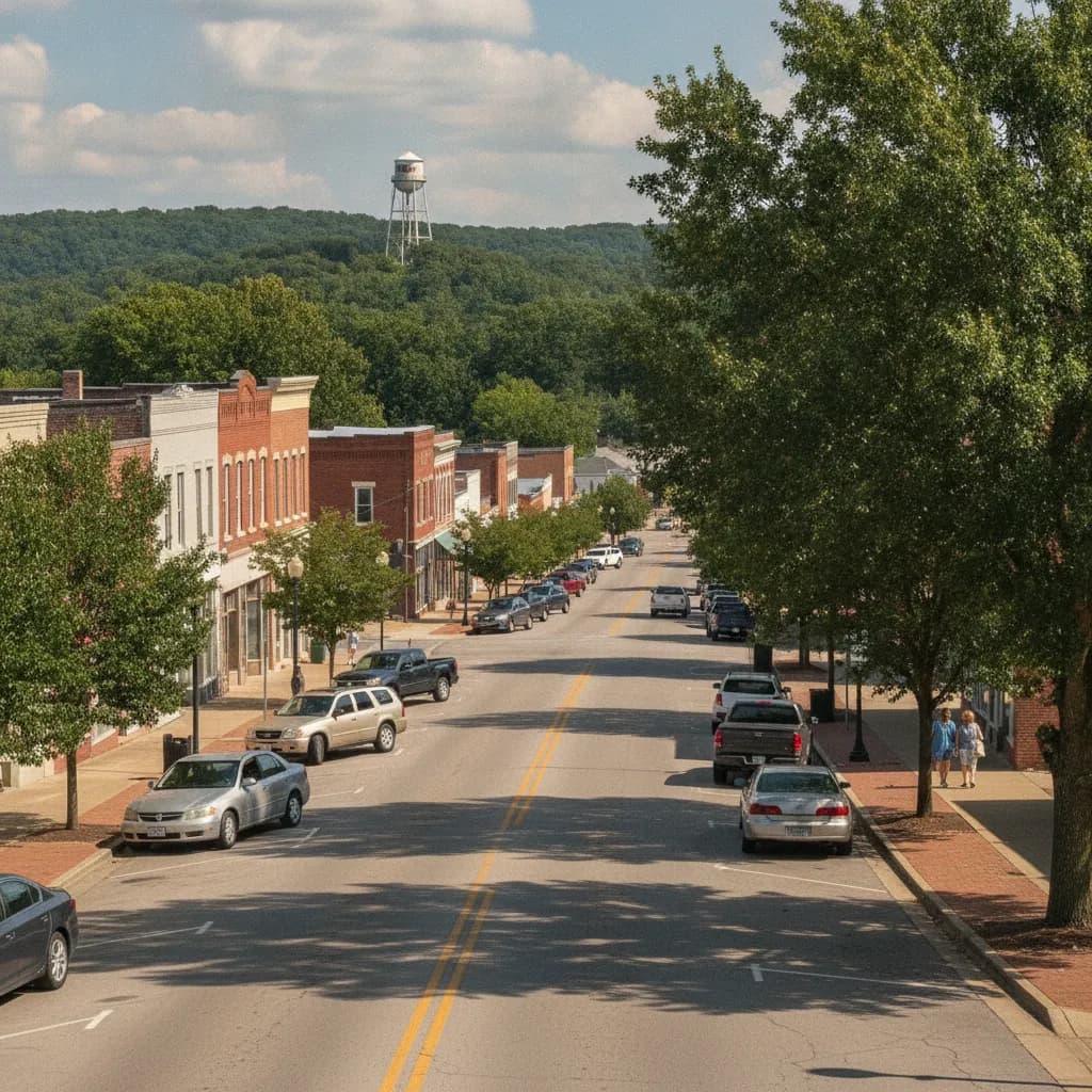 View of Pocahontas, AR
