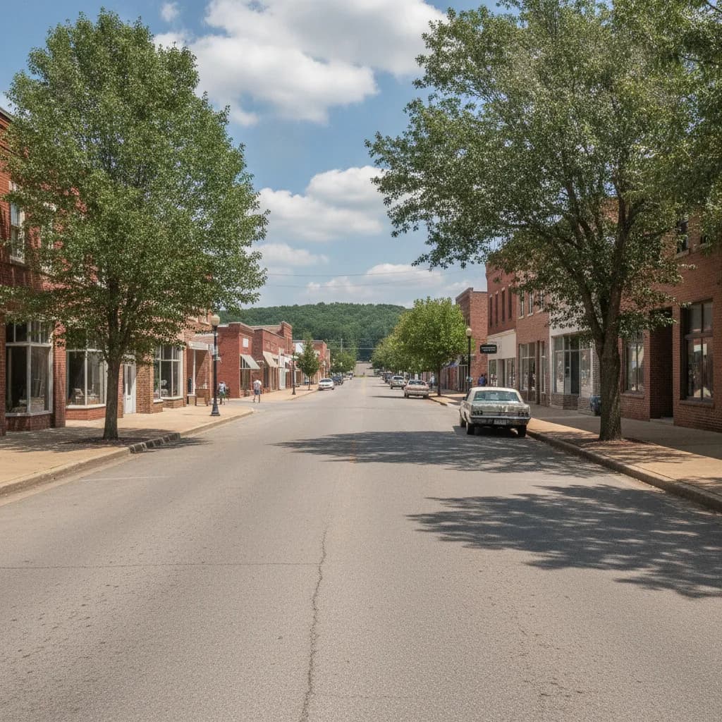 View of Sheridan, AR