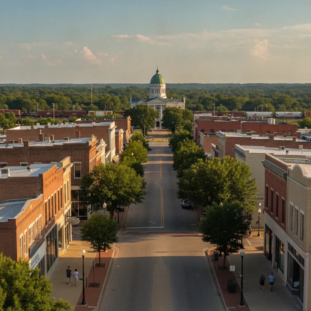 View of Texarkana, AR