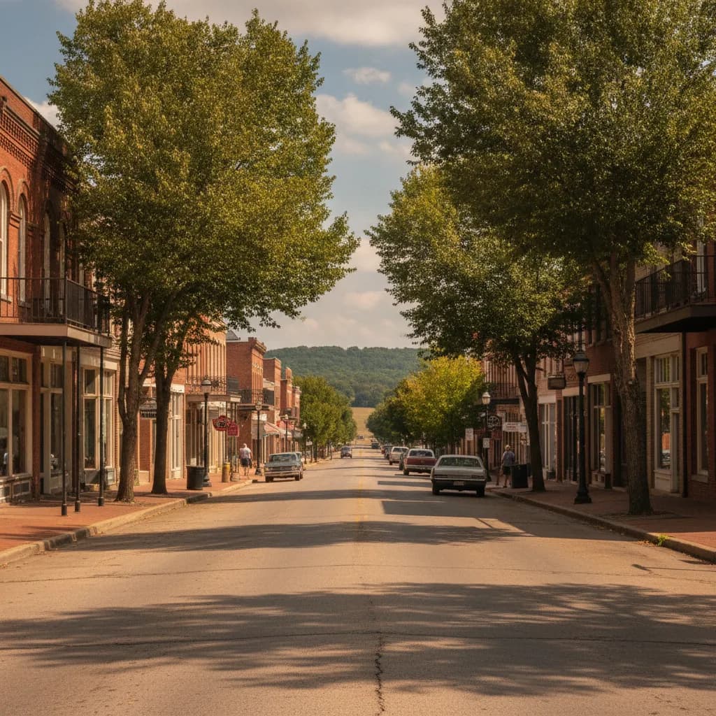 View of Van Buren, AR