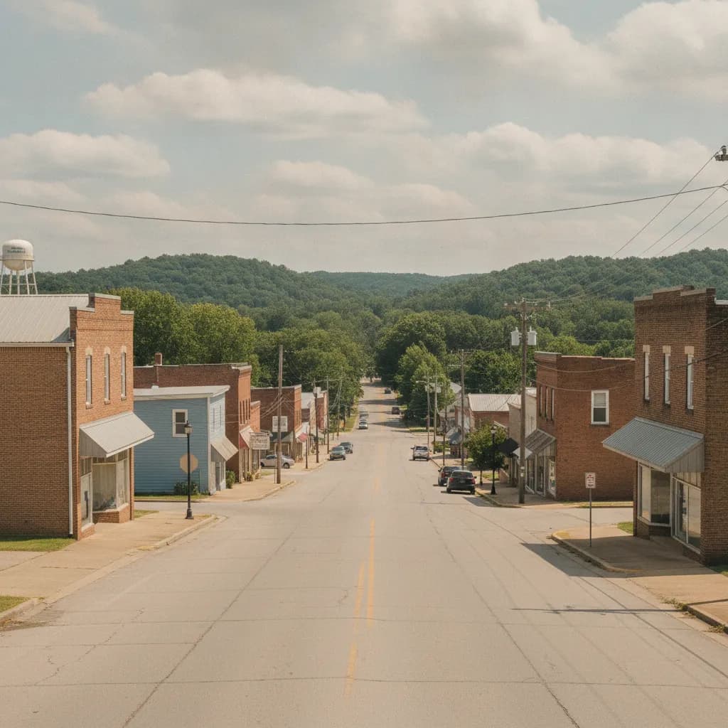 View of Vilonia, AR
