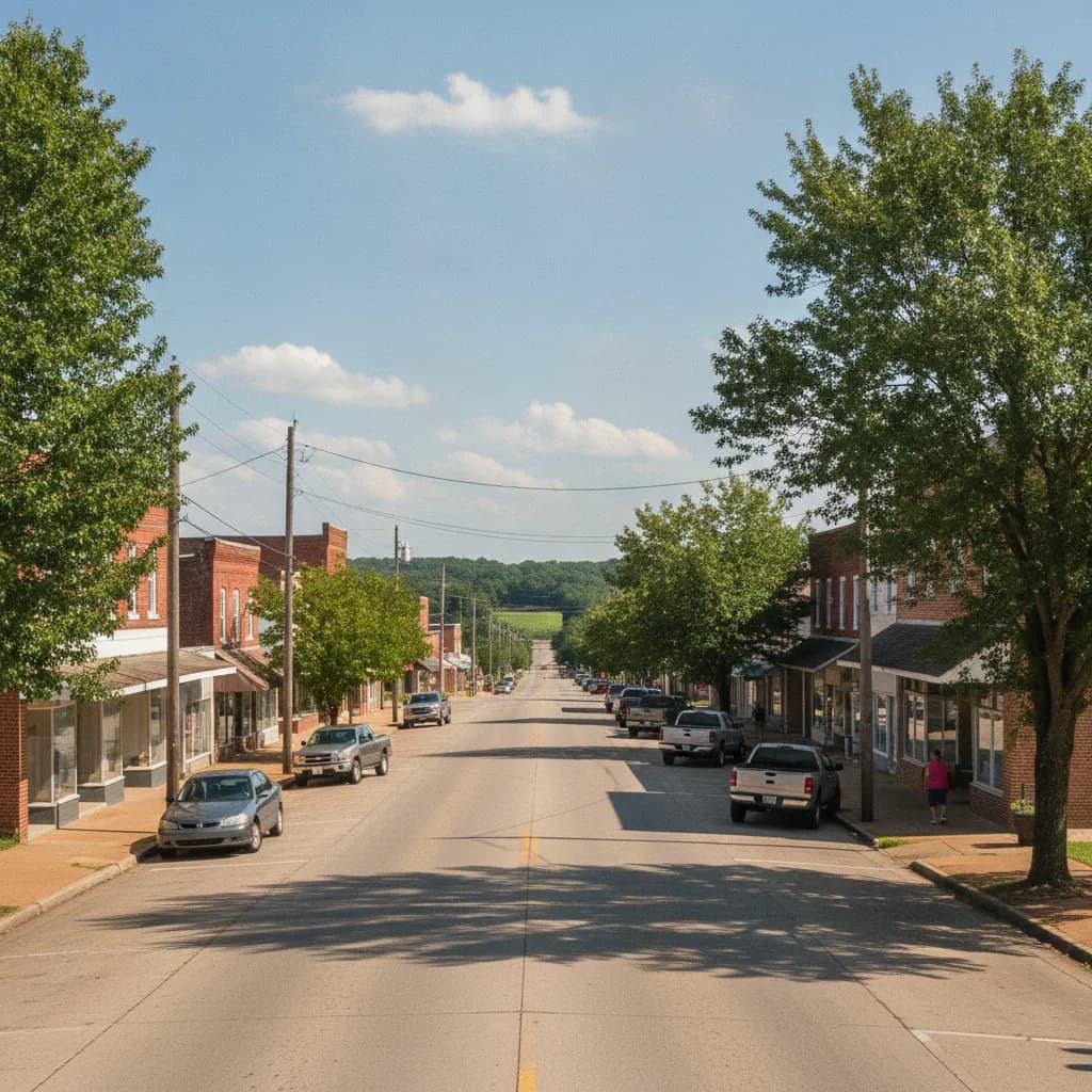 View of Ward, AR