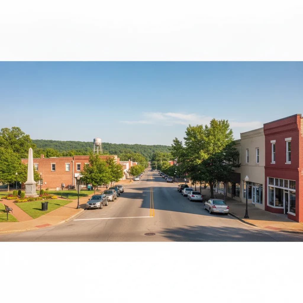 View of White Hall, AR