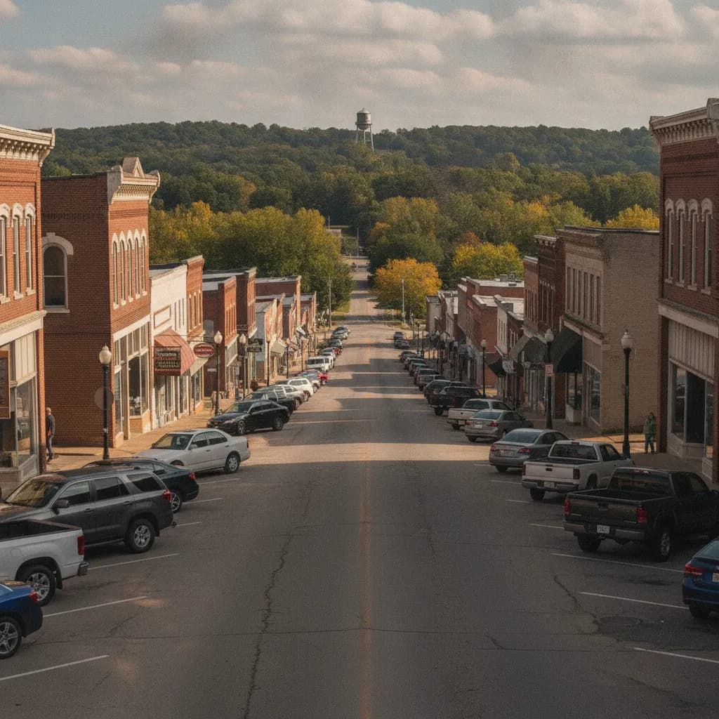 View of Wynne, AR