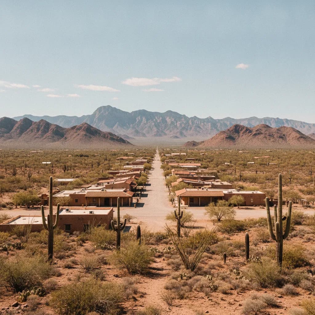 View of Avra Valley, AZ