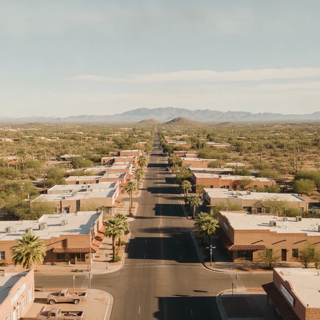 View of Buckeye, AZ