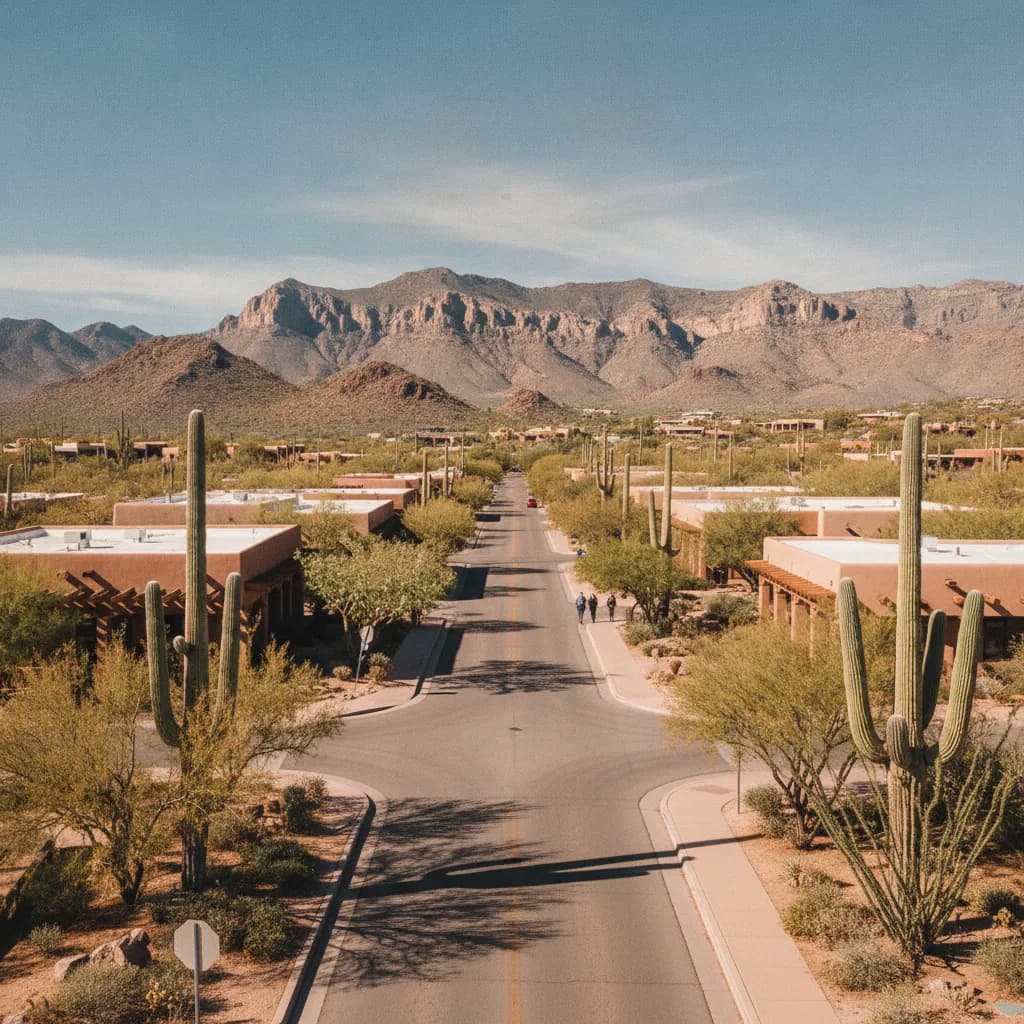 View of Carefree, AZ
