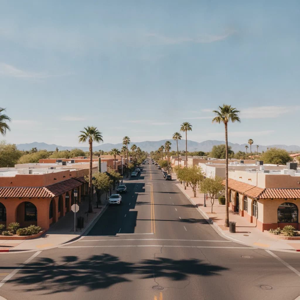 View of Chandler, AZ