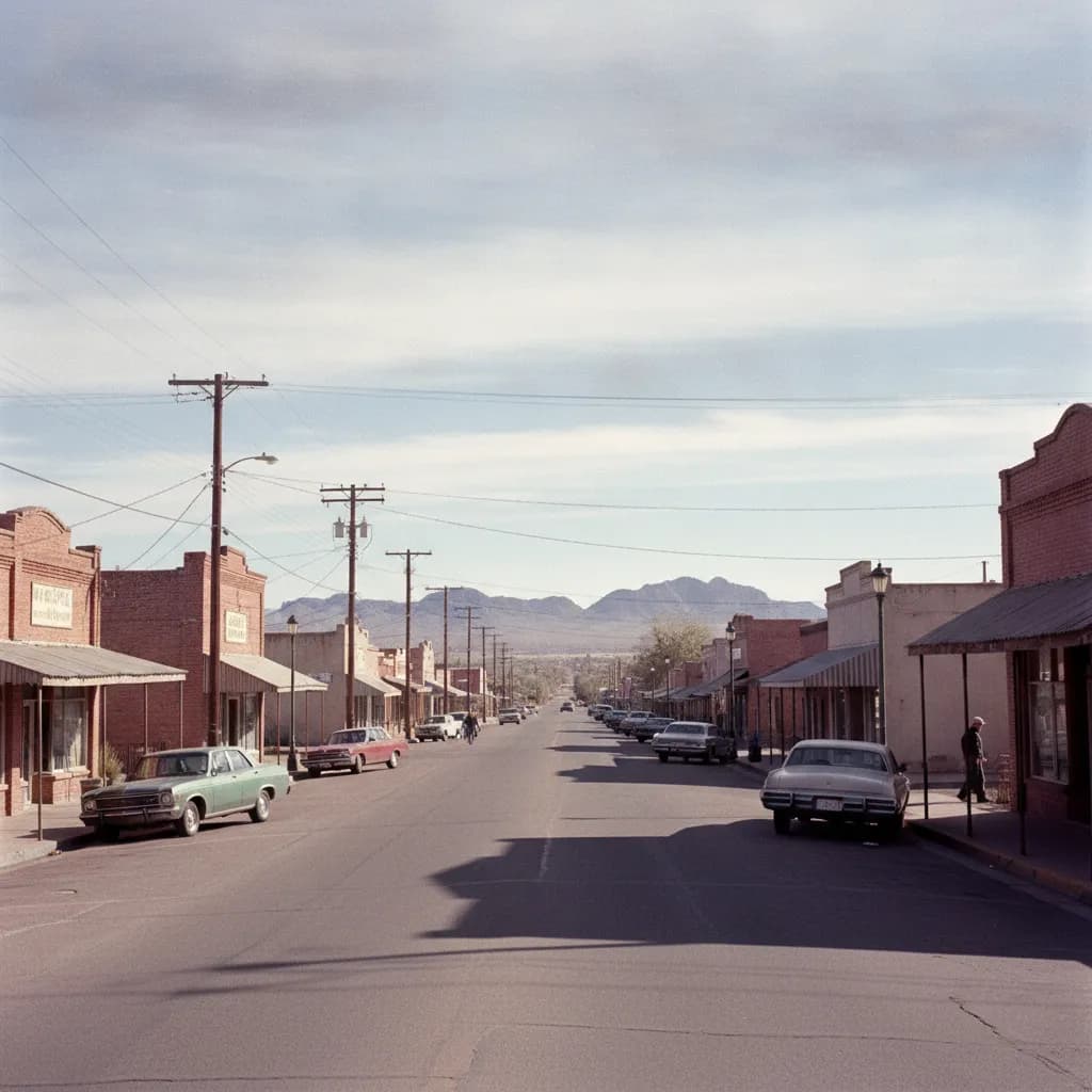 View of Coolidge, AZ