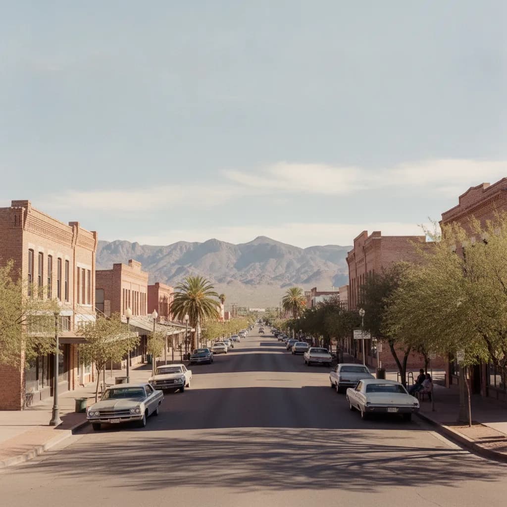 View of Douglas, AZ