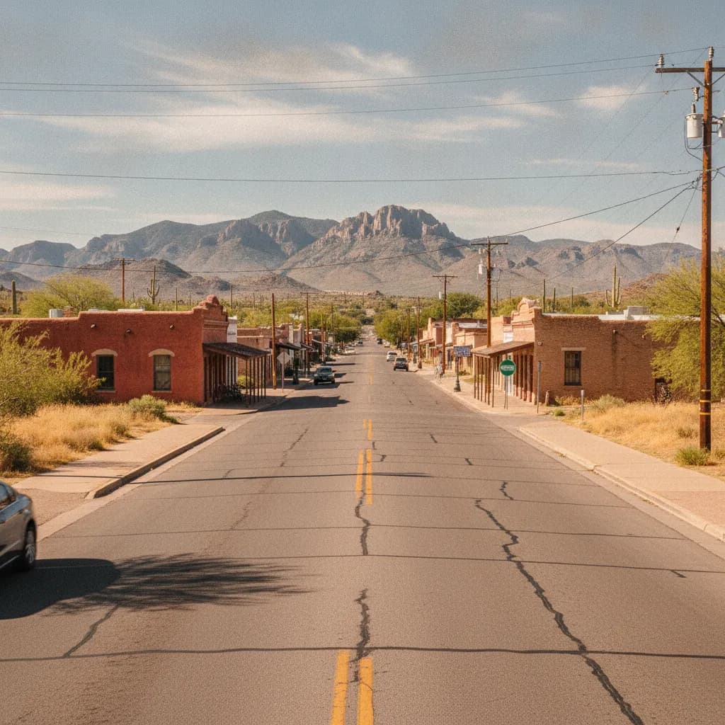 View of Florence, AZ