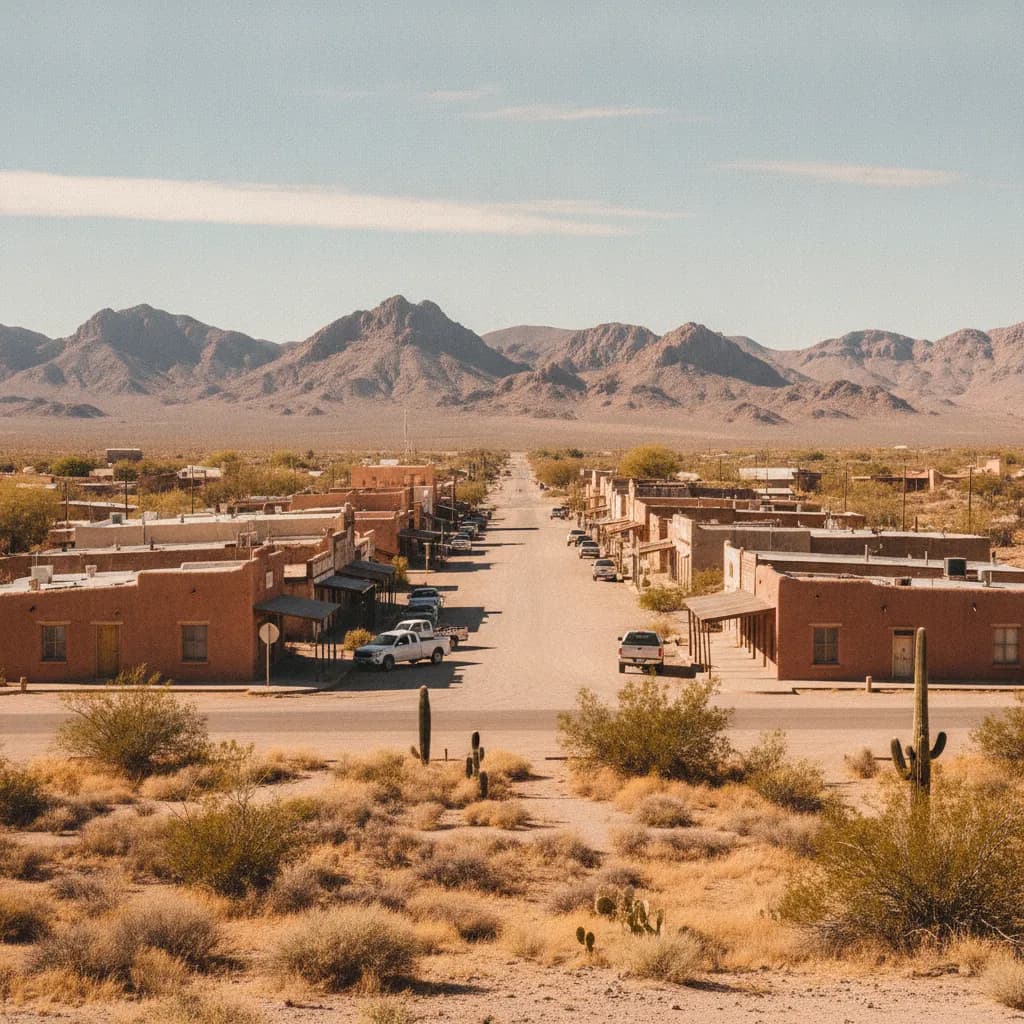 View of Fort Mohave, AZ