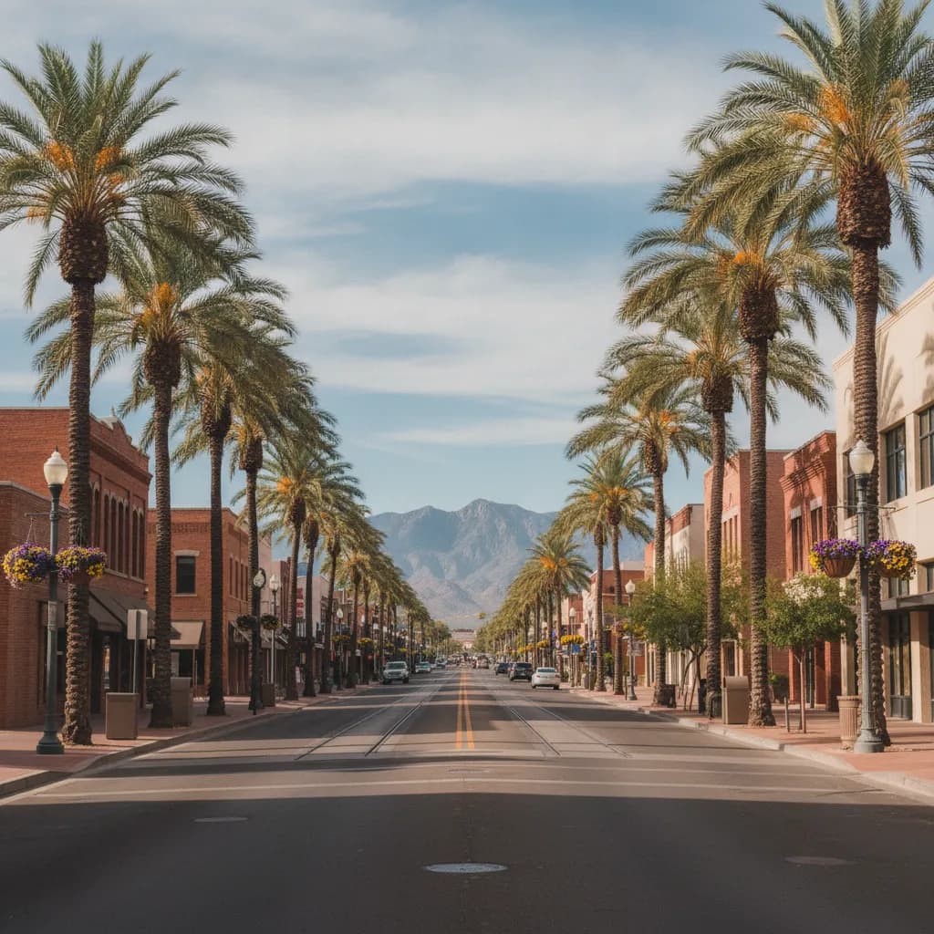 View of Glendale, AZ