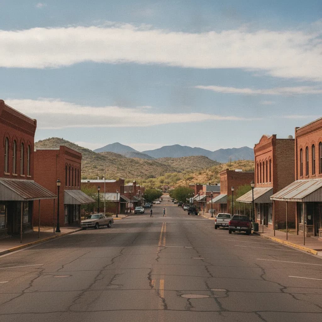View of Globe, AZ